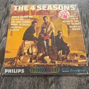 The Four Seasons Gold Vault of Hits LP Mono Philips PHM 200-196 VG+ Franie Valli